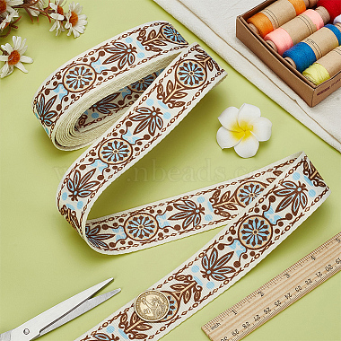 Ethnic Style Polyester Ribbon(OCOR-WH0101-107C)-4