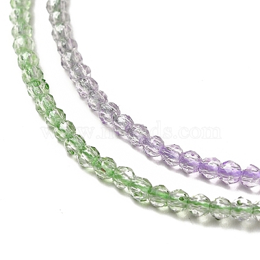 brins de perles de verre de couleur dégradé transparent(GLAA-H021-01A-11)-3