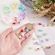60Pcs 6 Colors Transparent Crackle Acrylic Beads(CACR-AR0001-01)-3