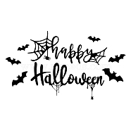 PVC Wall Stickers, Wall Decoration, Halloween Themed Pattern, 800x390mm, 2 sheets/set(DIY-WH0228-852)