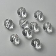 Transparent Acrylic Beads, Round, Clear, Size: 18mm in diameter, hole: 2mm, about 137pcs/500g(PL530)