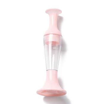 Standable Vase Plastic Diamond Painting Point Drill Pen, Able to Hold Diamond, Diamond Painting Tools, Pink, 115x40mm, Inner Diameter: 20.5mm, Hole: 1.8mm