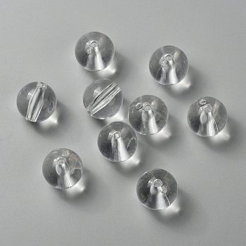 Transparent Acrylic Beads, Round, Clear, Size: 18mm in diameter, hole: 2mm, about 137pcs/500g