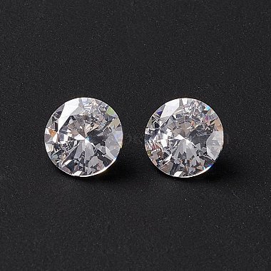 Clear Grade A Diamond Shaped Cubic Zirconia Cabochons(X-ZIRC-M002-7mm-007)-3