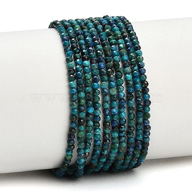 Natural Chrysocolla Beads Strands(GG-CBA77FB-B12-2mm)-2