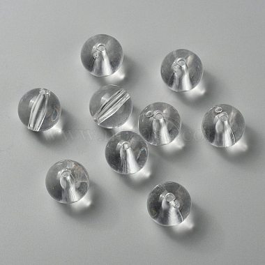 18mm Clear Round Acrylic Beads