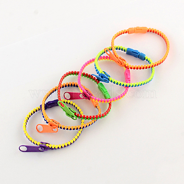 Mixed Color Plastic Bracelets
