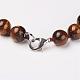 Natural Tiger Eye Beads Necklaces(NJEW-F138-10mm-02)-3