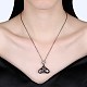 Ожерелье моды латуни кулон(NJEW-BB34107)-2