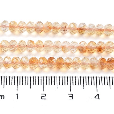 citrine naturelle brins de perles(G-J400-C08-04)-5
