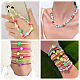 100Pcs 10 Styles Handmade Polymer Clay Beads(CLAY-TA0001-65)-10