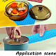 4Pcs 4 Colors Honeycomb Pattern Silicone Hot Pads(AJEW-GF0008-33B)-5