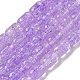 Transparent Crackle Glass Beads Strands(GLAA-NH0001-04F)-1