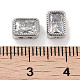 Brass Micro Pave Cubic Zirconia Beads(KK-C051-48P-04)-3