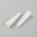 Plastic Tweezer Protective Covers, Sheath for Straight Tip Tweezer, WhiteSmoke, 27x6mm, Hole: 4mm(AJEW-WH0323-42D)