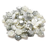 Opaque Acrylic Beads, Mixed Shapes, Gray, 11~23x12.5~30x2.5~10.5mm, Hole: 1~2mm(OACR-H039-03A)