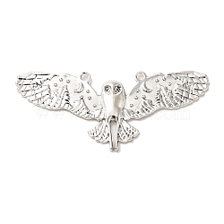 Tibetan Style Alloy Big Pendants, Cadmium Free & Lead Free, Owl for Halloween, Antique Silver, 30.5x70x3mm, Hole: 2.5mm, about 151Pcs/1000G(PALLOY-M217-37AS)