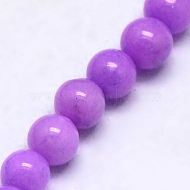 Natural Mashan Jade Round Beads Strands(G-D263-8mm-XS24)-2