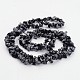 Natural Snowflake Obsidian Beads Strands(F018)-2