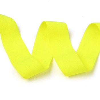 Nylon Ribbon, Double Face Matte, Webbing Garment Sewing Accessories, Yellow, 3/4 inch(20mm), about 50yards/roll(45.72m/roll)