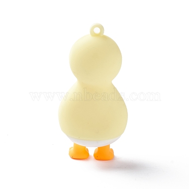 Pendentifs de poupée de canard de dessin animé en pvc(KY-C008-09)-2