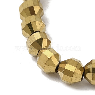 Electroplated Synthetic Non-magnetic Hematite Beads Strands(G-I364-L01-03)-3