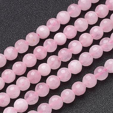 Chapelets de perles en quartz rose naturel(G-G099-F6mm-15)-2
