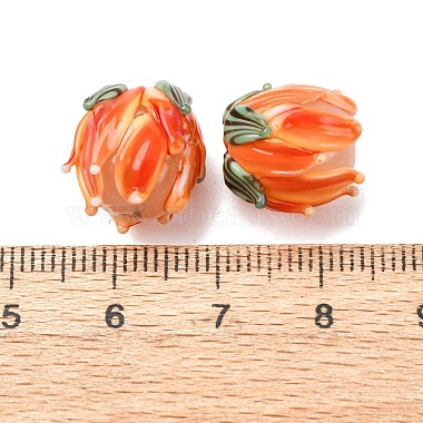 Handmade Lampwork Beads(LAMP-F041-02E)-3