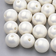 Perles acryliques de style peint par pulvérisation(MACR-T010-10mm-08)-1