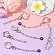 10Pcs Alloy Swivel Clasps(HJEW-YW00207)-5
