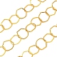 Rack Plating Brass Hexagon Link Chains(CHC-N009-03G)-1