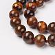 Natural Tiger Eye Beads Necklaces(NJEW-F138-10mm-02)-2