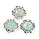 Natural Amazonite Faceted Connector Charms(G-M431-09P-01)-1