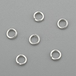 304 Stainless Steel Jump Rings, Open Jump Rings, Silver, 24 Gauge, 3x0.5mm, Inner Diameter: 2mm(STAS-H380-10S-A)