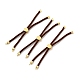 Half Finished Twisted Milan Rope Slider Bracelets(FIND-G032-01G-18)-1