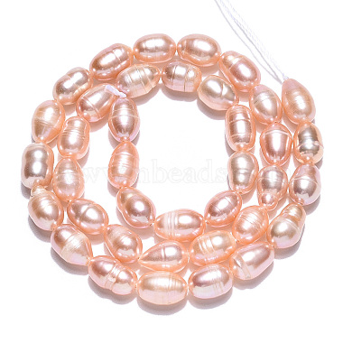 Natural Cultured Freshwater Pearl Beads Strands(PEAR-N012-06S)-2
