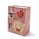 4 цветные бумажные подарочные пакеты ко Дню святого Валентина с любовью(CARB-D014-01B)-2