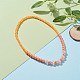 Acrylic Beaded Bracelet & Necklace Set for Kids(SJEW-JS01207-03)-3