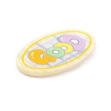 Acrylic Oval with Word Cabochons(FIND-B003-05)-4