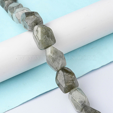 labradorite naturelle brins de perles(G-F743-04D)-2