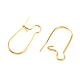 Brass Hoop Earring Findings(X-KK-F824-009G)-2