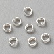 スターリングシルバーのスプリットリング（1個）(STER-WH0009-21B)-1