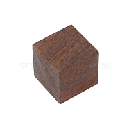 Pine Wooden Children DIY Building Blocks, for Learning and Education Toys, Square, Coconut Brown, 3~3.1x3~3.1x3~3.05cm(WOOD-WH0023-39A)