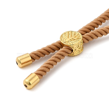 Fabrication de bracelet en corde de coton(KK-F758-03C-G)-5