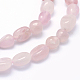 Chapelets de perles en quartz rose naturel(G-K230-12)-3