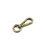Zinc Alloy Swivel Clasps, with Spring Gate Rings, Antique Bronze, 52mm(PW-WGC9F42-07)