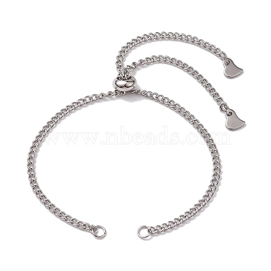 304 Stainless Steel Chain Bracelet Making(AJEW-JB01210-02)-2