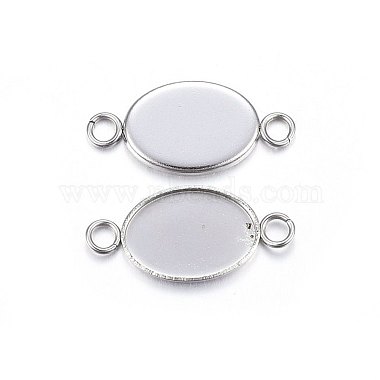 Stainless Steel Color Oval Stainless Steel Links