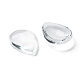 Transparent Teardrop Glass Cabochons(GGLA-R024-18x13)-3