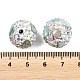 handgemachten Fimo-Perlen Strass(CLAY-H009-03A)-3